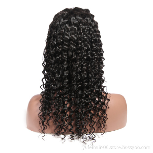 Wholesale cheap brazilian Hair swiss lace for wigs,13*4 full lace wig with baby hair,human hair wigs for black